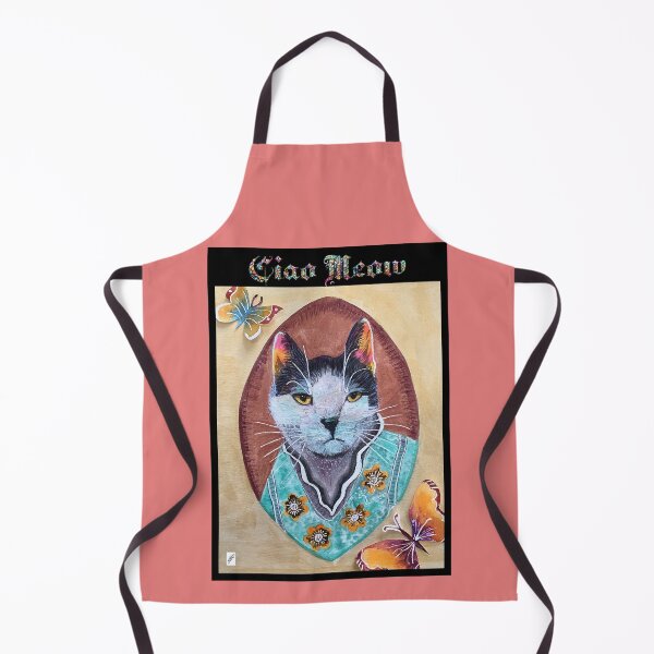 Item preview, Ciao Meow is delighted to meet you. designed and sold by Fur In Your Face ART.