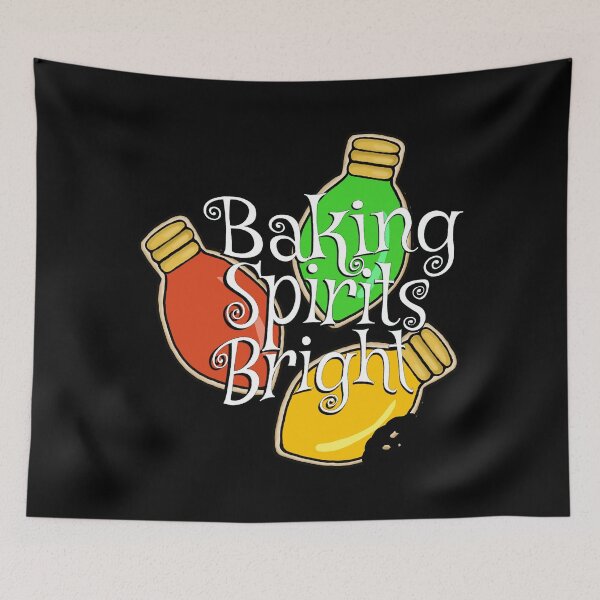 Item preview, Baking Spirits Bright designed and sold by fourdirtypaws.
