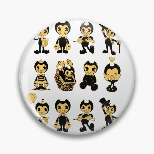 Item preview, pack bendy and the ink machine - keep smiling designed and sold by artist-masino.