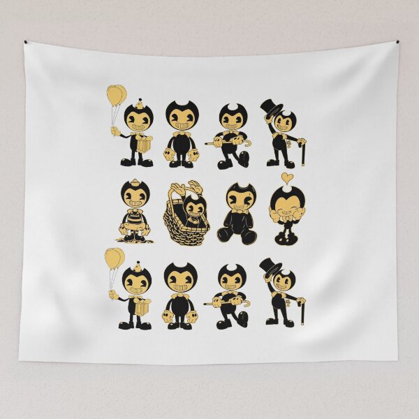 Item preview, pack bendy and the ink machine - keep smiling designed and sold by artist-masino.