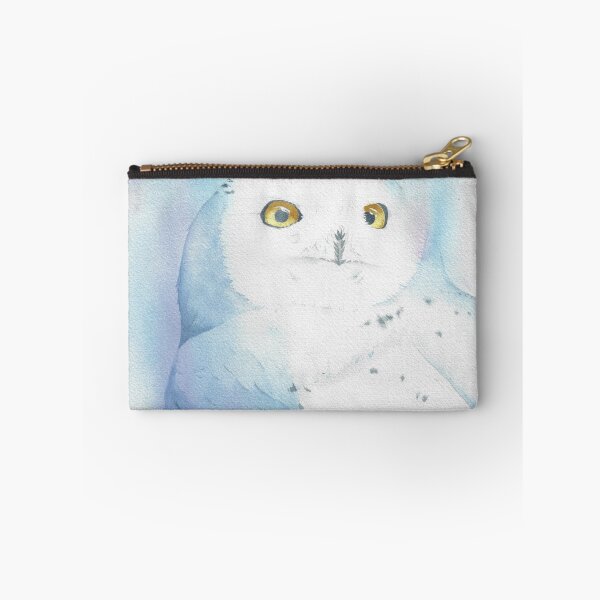 Item preview, Snowy owl watercolor bird painting designed and sold by L'Atelier Oranjade.