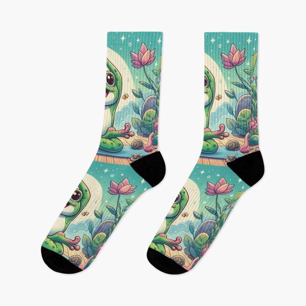 Item preview, frog yoga designed and sold by Greydate.