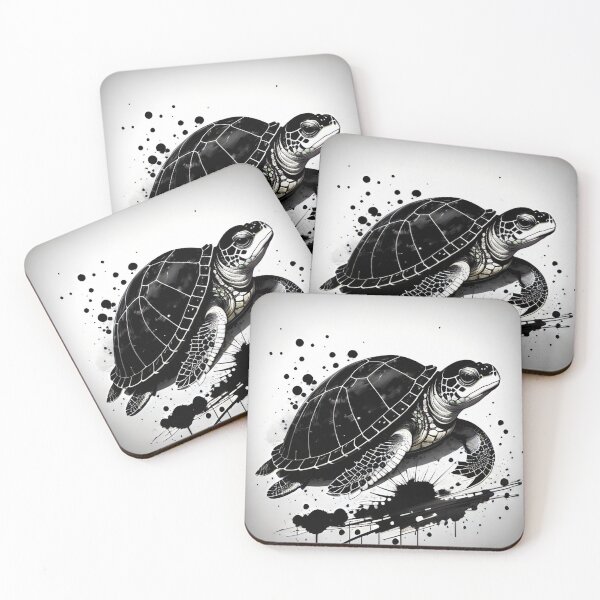 Item preview, Drawn Turtle designed and sold by DreamistStore.