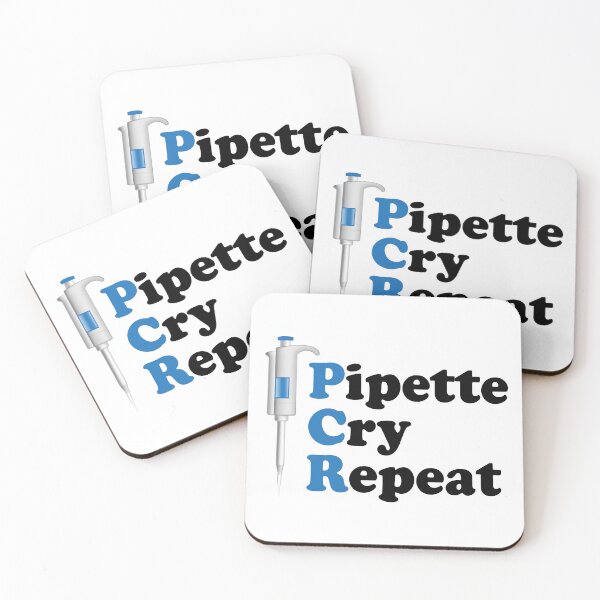 Item preview, Pipette Cry Repeat PCR designed and sold by ScienceCorner.