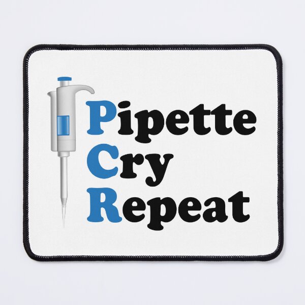 Item preview, Pipette Cry Repeat PCR designed and sold by ScienceCorner.