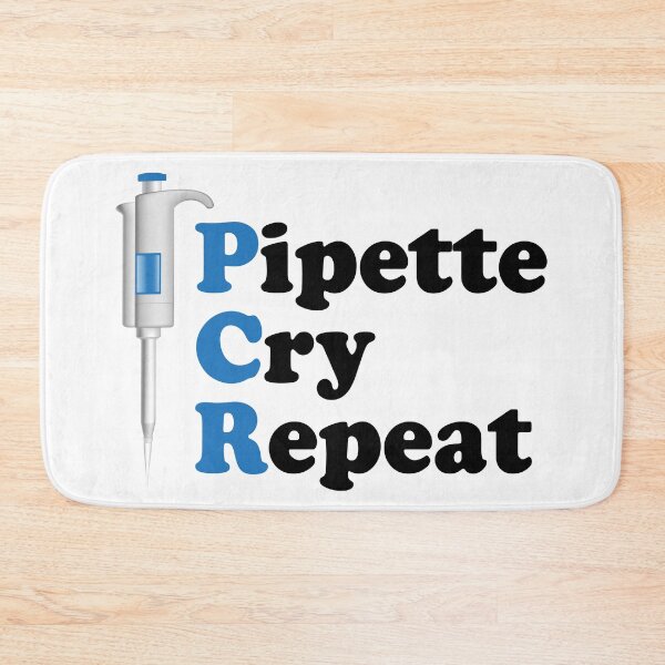 Item preview, Pipette Cry Repeat PCR designed and sold by ScienceCorner.