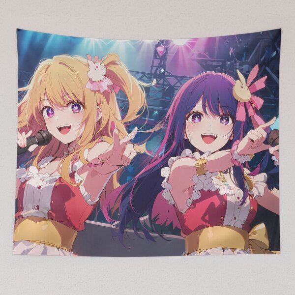 Item preview, Oshi no Ko, Hoshino Ai, Hoshino Ruby, designed and sold by AbominationShop.