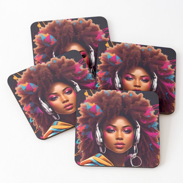 Item preview, Full color black girl - 6 designed and sold by vsartmaking.
