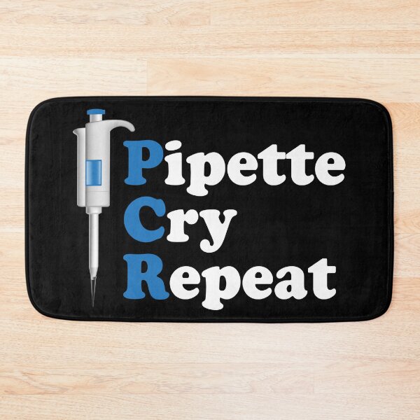 Item preview, Pipette Cry Repeat PCR designed and sold by ScienceCorner.