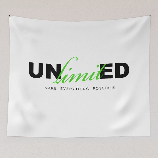 Item preview, Make Everything Possible, text black designed and sold by Colorful-Worlds.