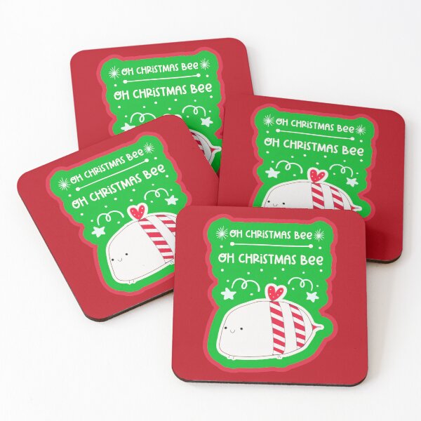Item preview, Oh Christmas Bee Holiday Time designed and sold by Renata illustrata.