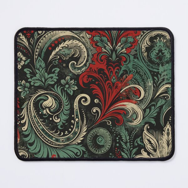 Item preview, Grunge Paisley Pattern with Red designed and sold by SamJanner.