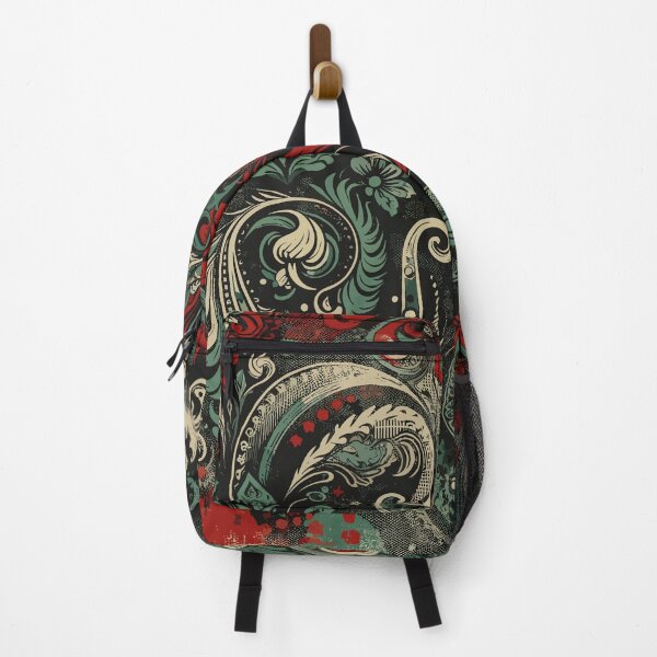 Item preview, Grunge Paisley Pattern with Red designed and sold by SamJanner.