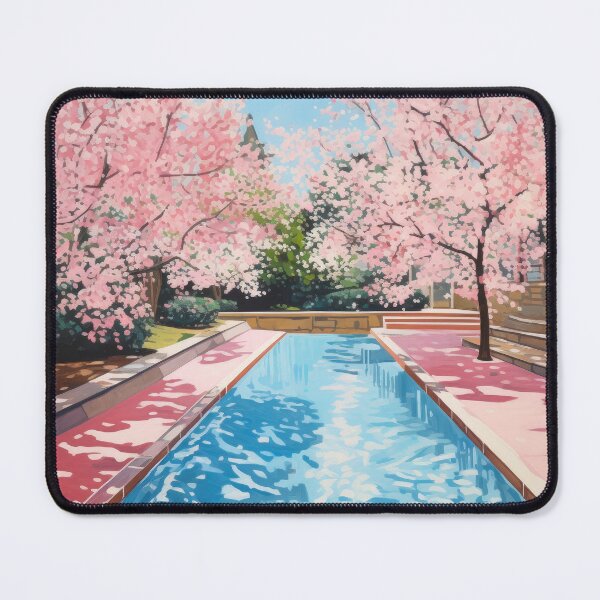 Item preview, Cherry Blossom Lap Pool - Mid Century Modern Japanese designed and sold by GalleryOXO.