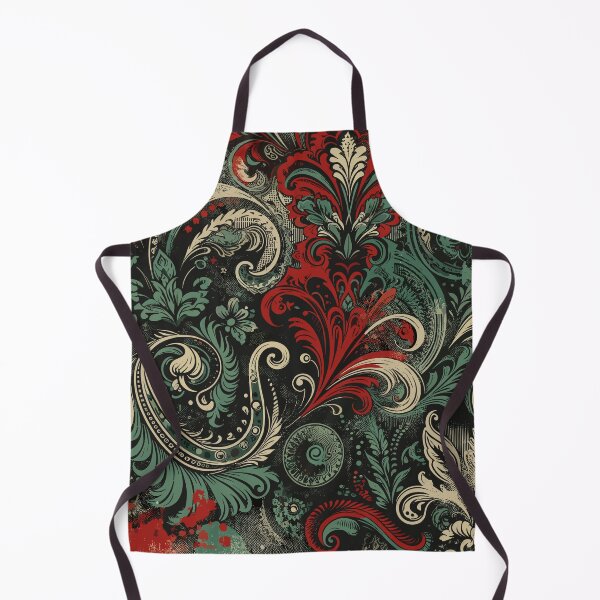Item preview, Grunge Paisley Pattern with Red designed and sold by SamJanner.