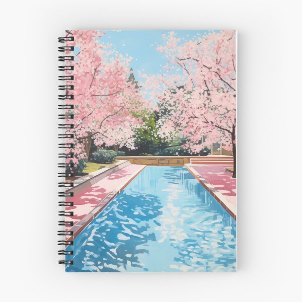 Item preview, Cherry Blossom Lap Pool - Mid Century Modern Japanese designed and sold by GalleryOXO.