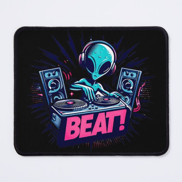 Item preview, Cool Alien DJ  designed and sold by SideKickCreates.