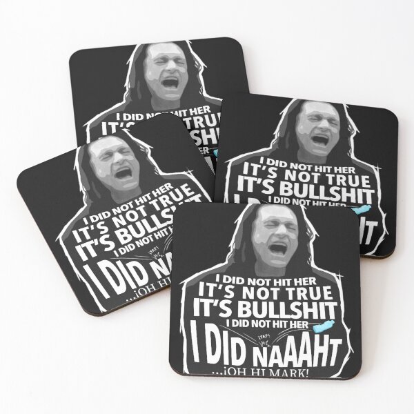 Item preview, Movie Unisex   Oh hi mark  i did not hit her  tommy wiseau inspiration Classic T- (1) designed and sold by lettersorenyu.