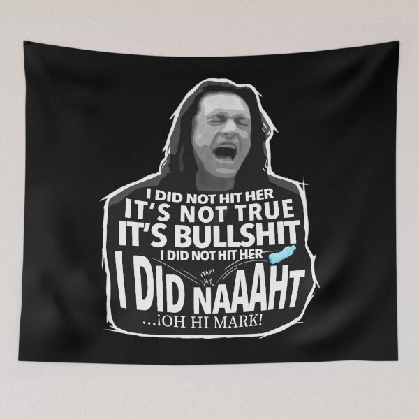 Item preview, Movie Unisex   Oh hi mark  i did not hit her  tommy wiseau inspiration Classic T- (1) designed and sold by lettersorenyu.