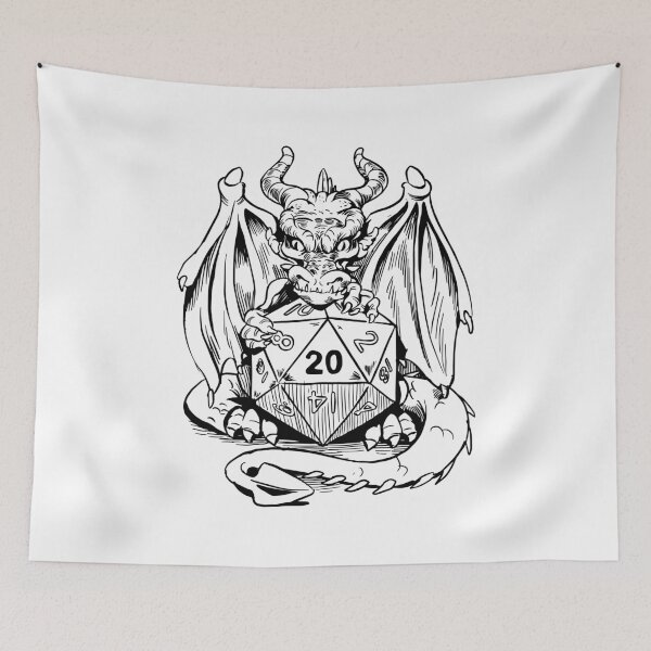 Item preview, DnD Dragon D20 designed and sold by sunburstrpg.