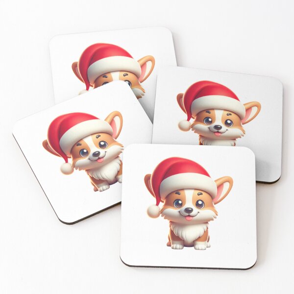 Item preview, Santa Hat Corgi  designed and sold by CharmStudio.