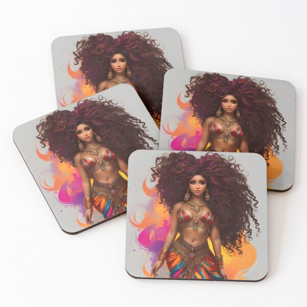 Item preview, Full color black girl - 15 designed and sold by vsartmaking.