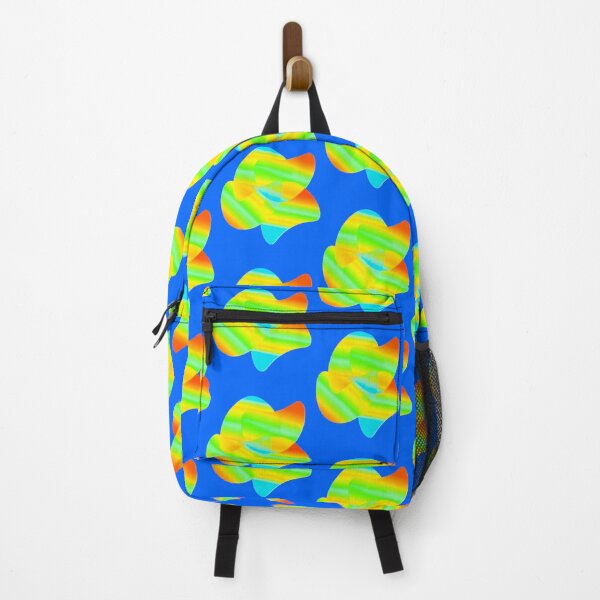 Item preview, Yellow, Orange & Light Blue Abstract  designed and sold by Pattern Hub.