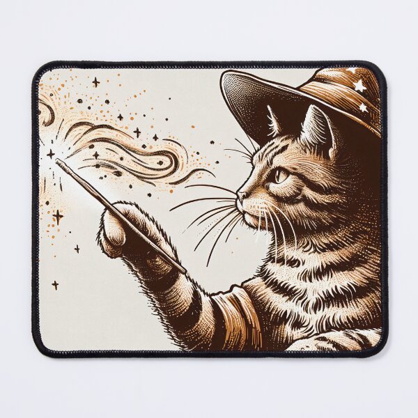 Item preview, Mystical Whiskers & Wizardry Wonders designed and sold by PictorialWhimsy.