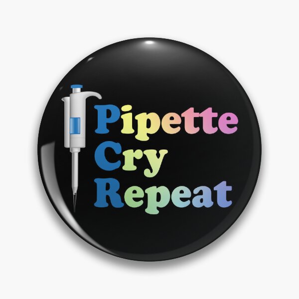 Item preview, Pipette Cry Repeat PCR designed and sold by ScienceCorner.