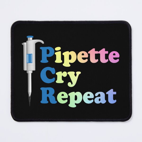 Item preview, Pipette Cry Repeat PCR designed and sold by ScienceCorner.
