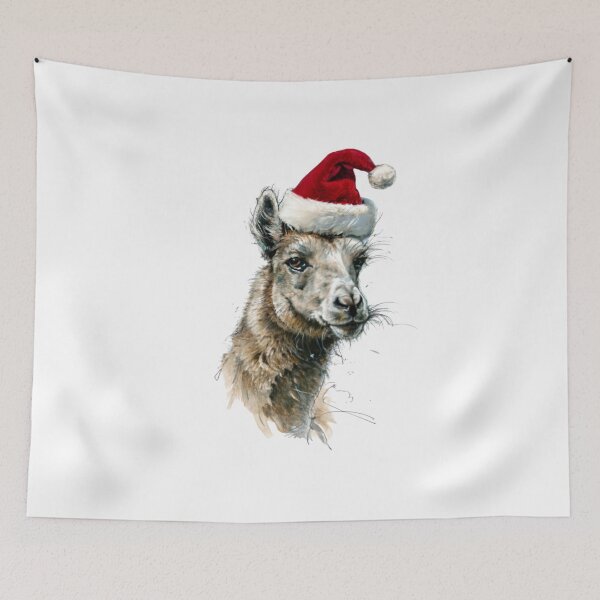 Item preview, Santa Llama and Alpaka Xmas! designed and sold by Blink Art Studio.
