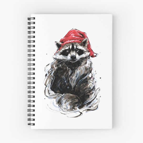 Item preview, Feliz Navidad Mapache: Amor Retro designed and sold by Blink Art Studio.