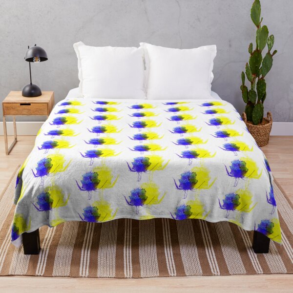 Item preview, Thistle in blue and yellow designed and sold by GingaDesigns.
