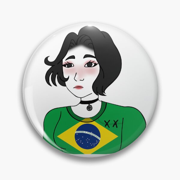 Item preview, Doomer Girl Wojak - Brazil designed and sold by AztecaPixels.