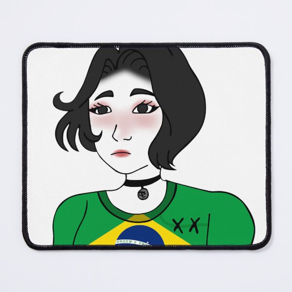 Item preview, Doomer Girl Wojak - Brazil designed and sold by AztecaPixels.