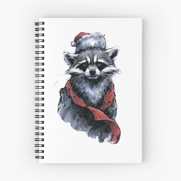 Item preview, Feliz Navidad Mapache: Amor Retro designed and sold by Blink Art Studio.