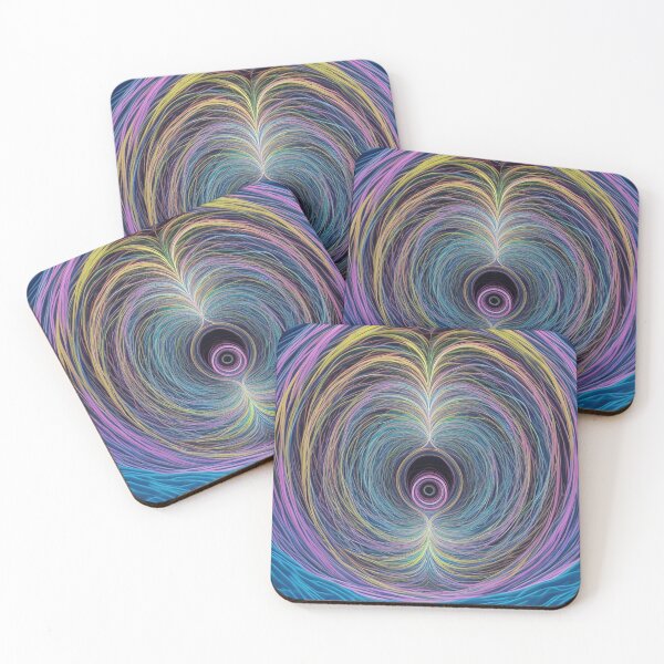 Item preview, Multicolored circular waves comtemporary art street wear designed and sold by Carlos Gudino.