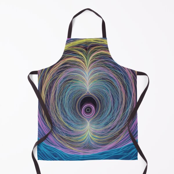 Item preview, Multicolored circular waves comtemporary art street wear designed and sold by Carlos Gudino.
