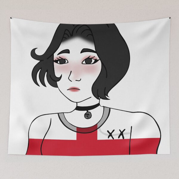 Item preview, Doomer Girl Wojak - England designed and sold by AztecaPixels.