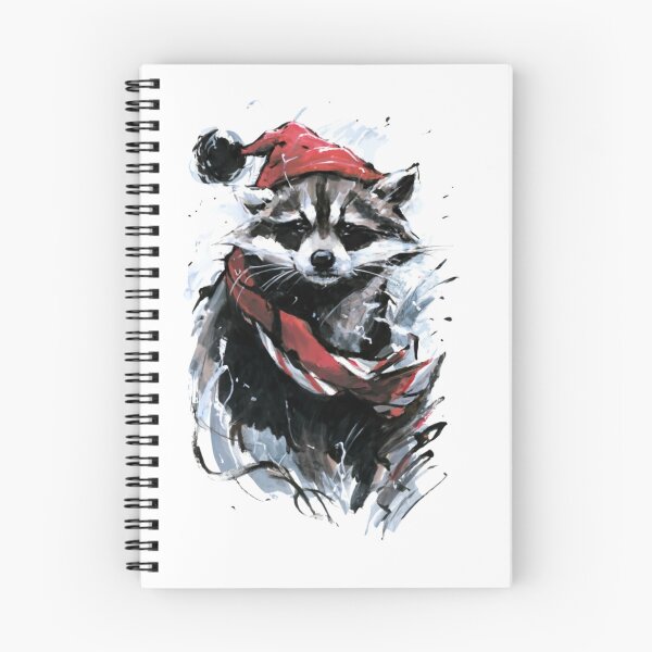 Item preview, Feliz Navidad Mapache: Amor Retro designed and sold by Blink Art Studio.