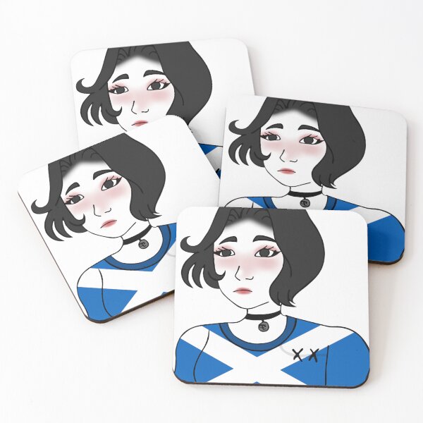 Item preview, Doomer Girl Wojak - Scotland designed and sold by AztecaPixels.