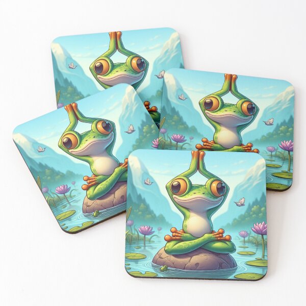 Item preview, frog yoga designed and sold by Greydate.