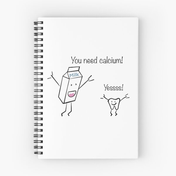 Item preview, The Crazy Milk (Design 6): Calcium Boost - Crazy Milk Cheers for Healthy Teeth (Milk/Tooth) designed and sold by SmartDesignByBB.
