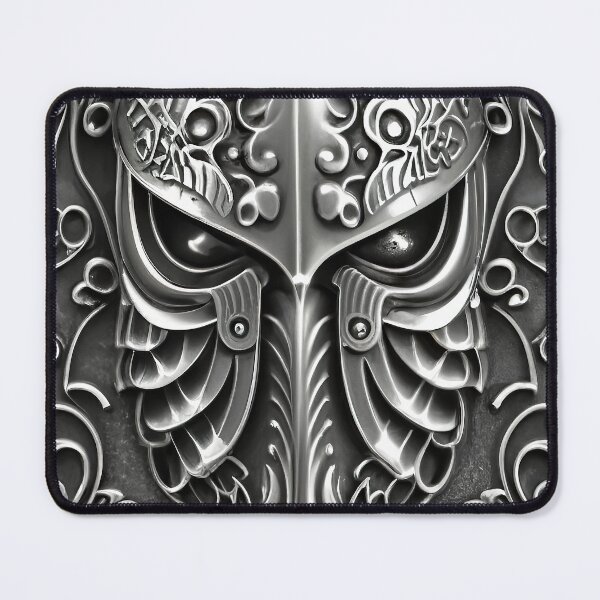 Item preview, Forged Legends Metal Carved Warrior Shield Design designed and sold by Miniverse Acrylics.