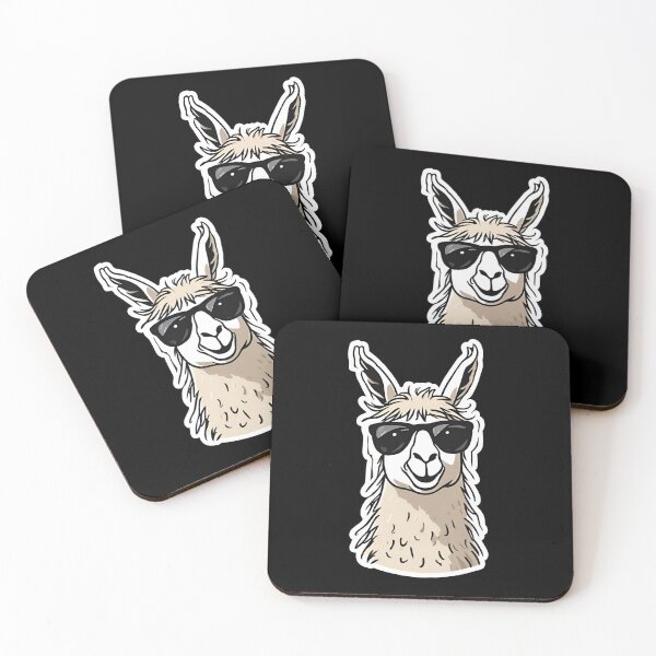 Item preview, Smiling llama designed and sold by ViaNature.