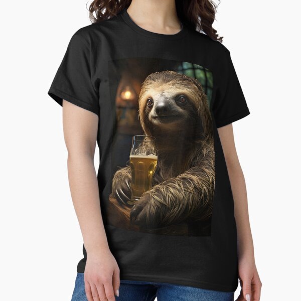 Item preview, The Original Beer Sloth designed and sold by OriginalBeerCat.