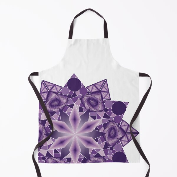 Item preview, Purple Geometric Star with Hexagonal Twirls designed and sold by DHTDesigns.