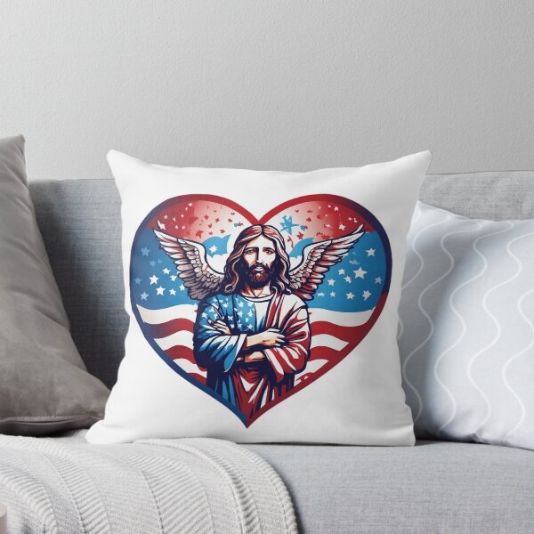 Artikelvorschau, Faithful Patriotism: Loves Jesus, Loves America entworfen und verkauft von Misterpng.