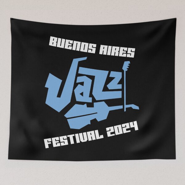 Item preview, Buenos Aires Festival 2024. Gift for jazz fans. designed and sold by paulo silveira.