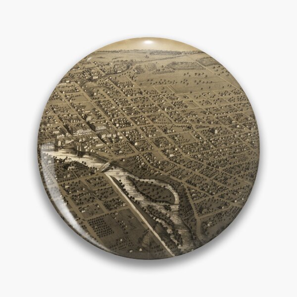 Item preview, Niles, Michigan (1868) designed and sold by allhistory.